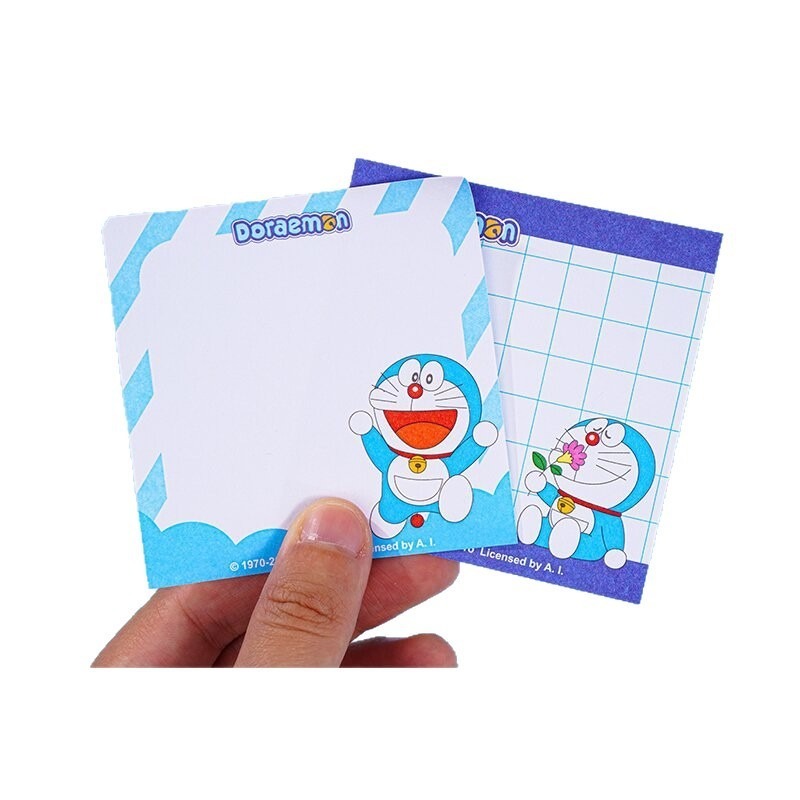 Stationery Supply - 4 Buah Catatan Tempel Doraemon Perlengkapan