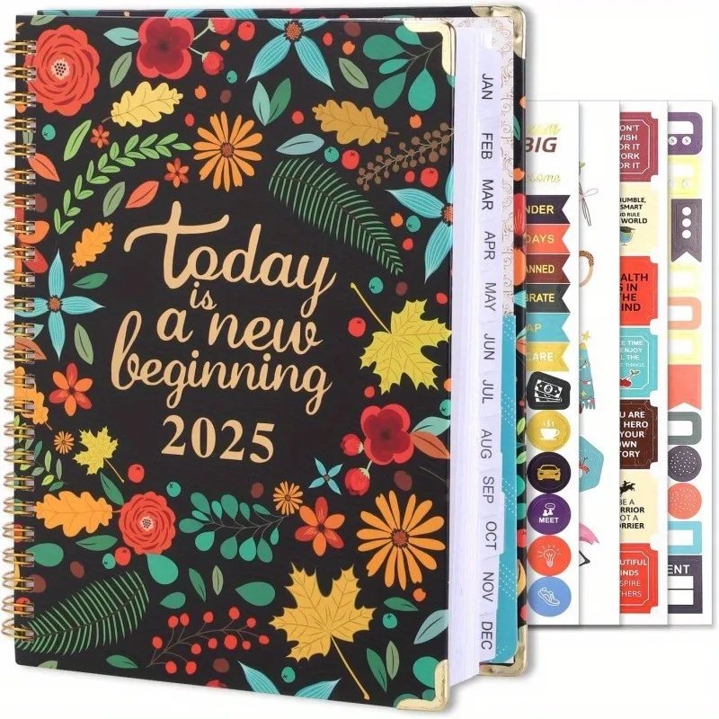 Planner Weekly Budget - 2025 perencana mingguan & bulanan A5-perlengkapan