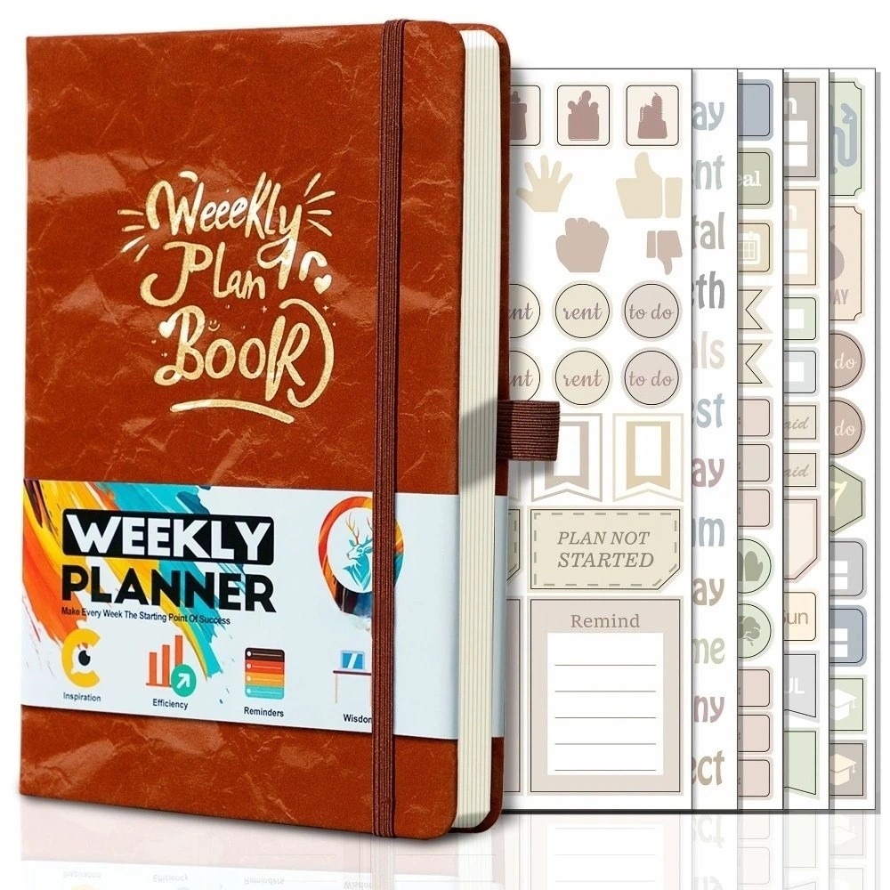 Planner Weekly Budget - Edisi Bahasa Inggris: Agenda Mingguan A5,