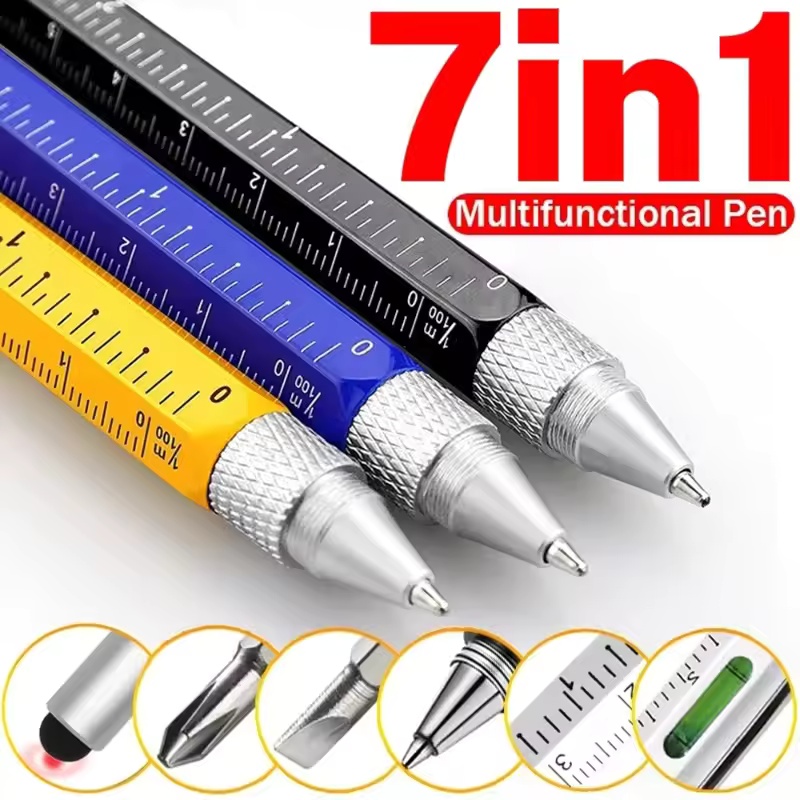 Stationery Supply - Pena Multifungsi 7 in 1 Pena
