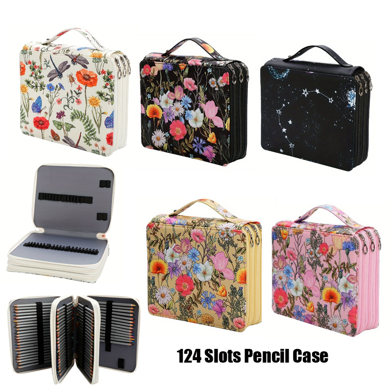 Kotak pensil 124 Slot kotak pe - Pencil Case Large ulasan dan harga