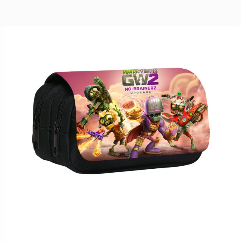 Kotak Pensil Anime Plants Vs.  - Pencil Case Large ulasan dan harga