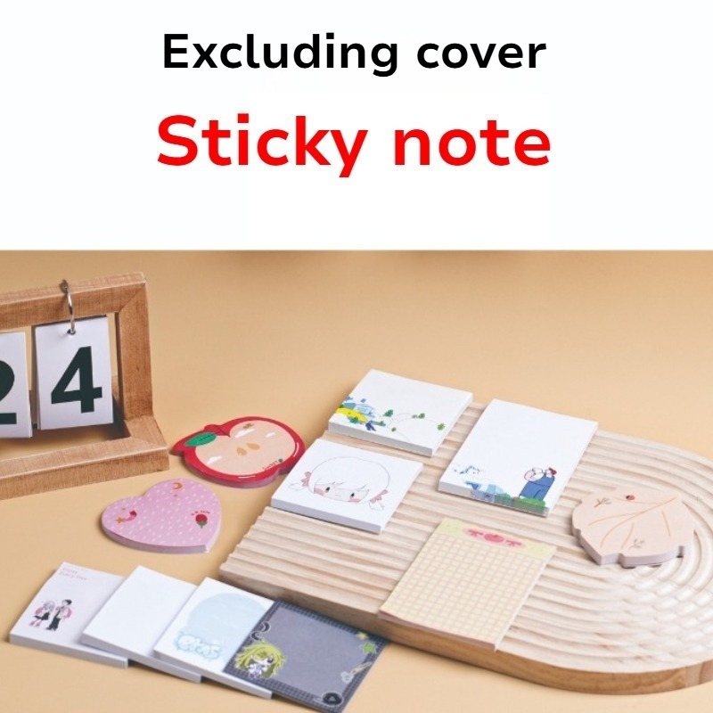 20pcs 7x7cm Catatan Tempel Kus - Memo Pad Sticky ulasan dan harga