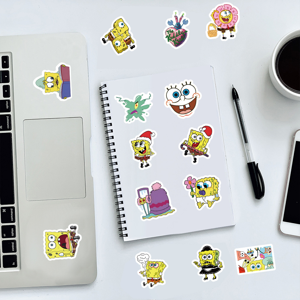 100 Buah Stiker Grafiti Kartun - Memo Pad Sticky ulasan dan harga