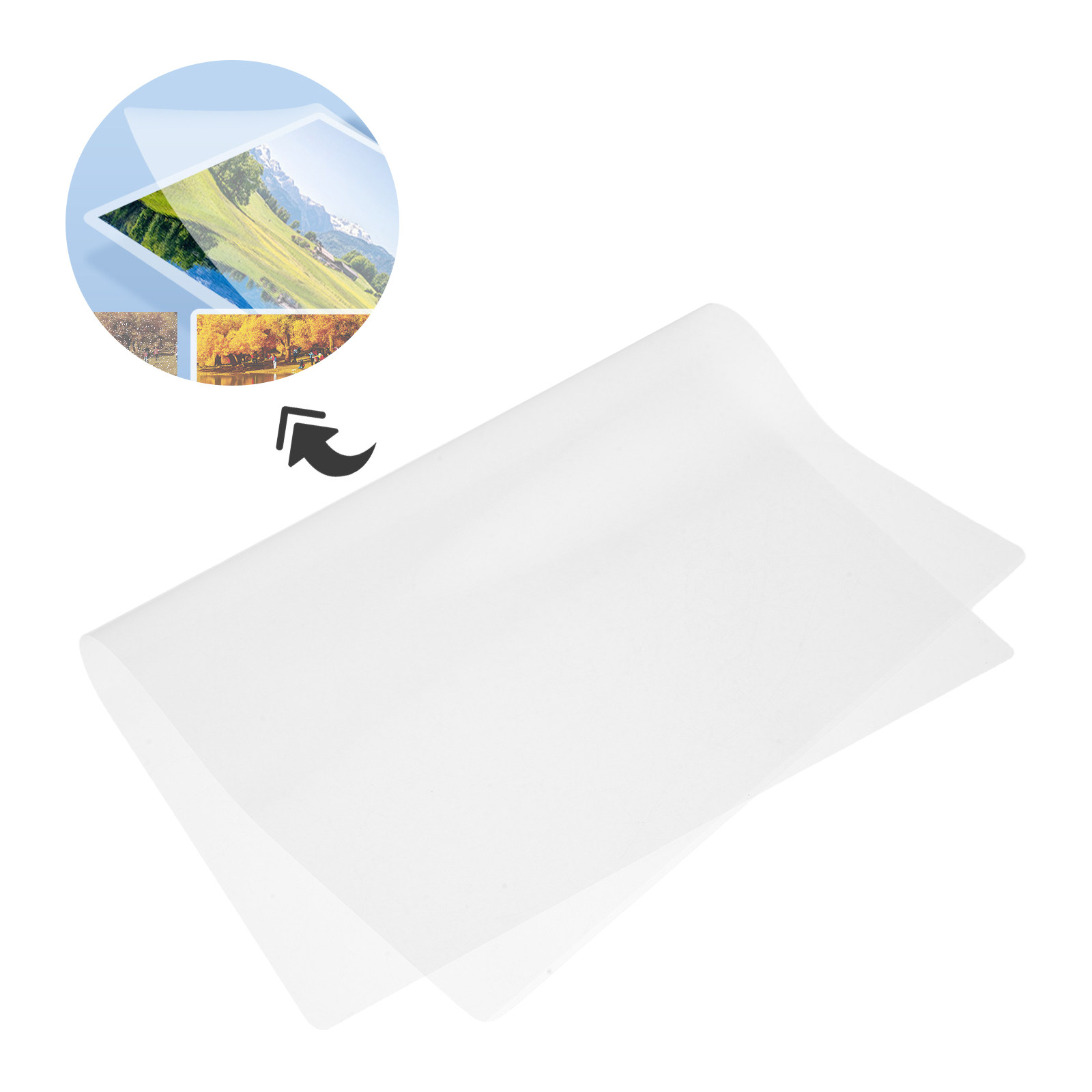 100 Lembar Kantong Laminasi Te - Document Laminator Pouch ulasan dan harga