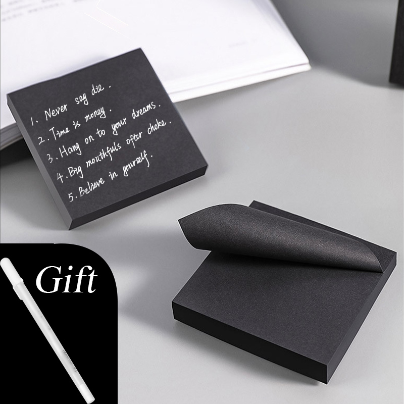 Hitam N Kali Catatan Tempel un - Office Stationery Supply List ulasan dan harga