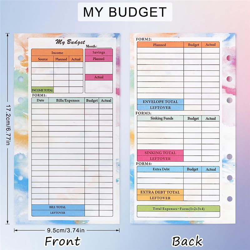 Isi Ulang Perencana Keuangan A - Planner Weekly Budget ulasan dan harga
